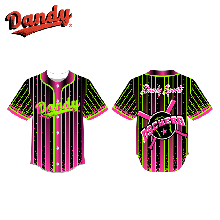 Dandy Fabrika Kombinezon Beyzbol Forması Parıldayan Strasslarla