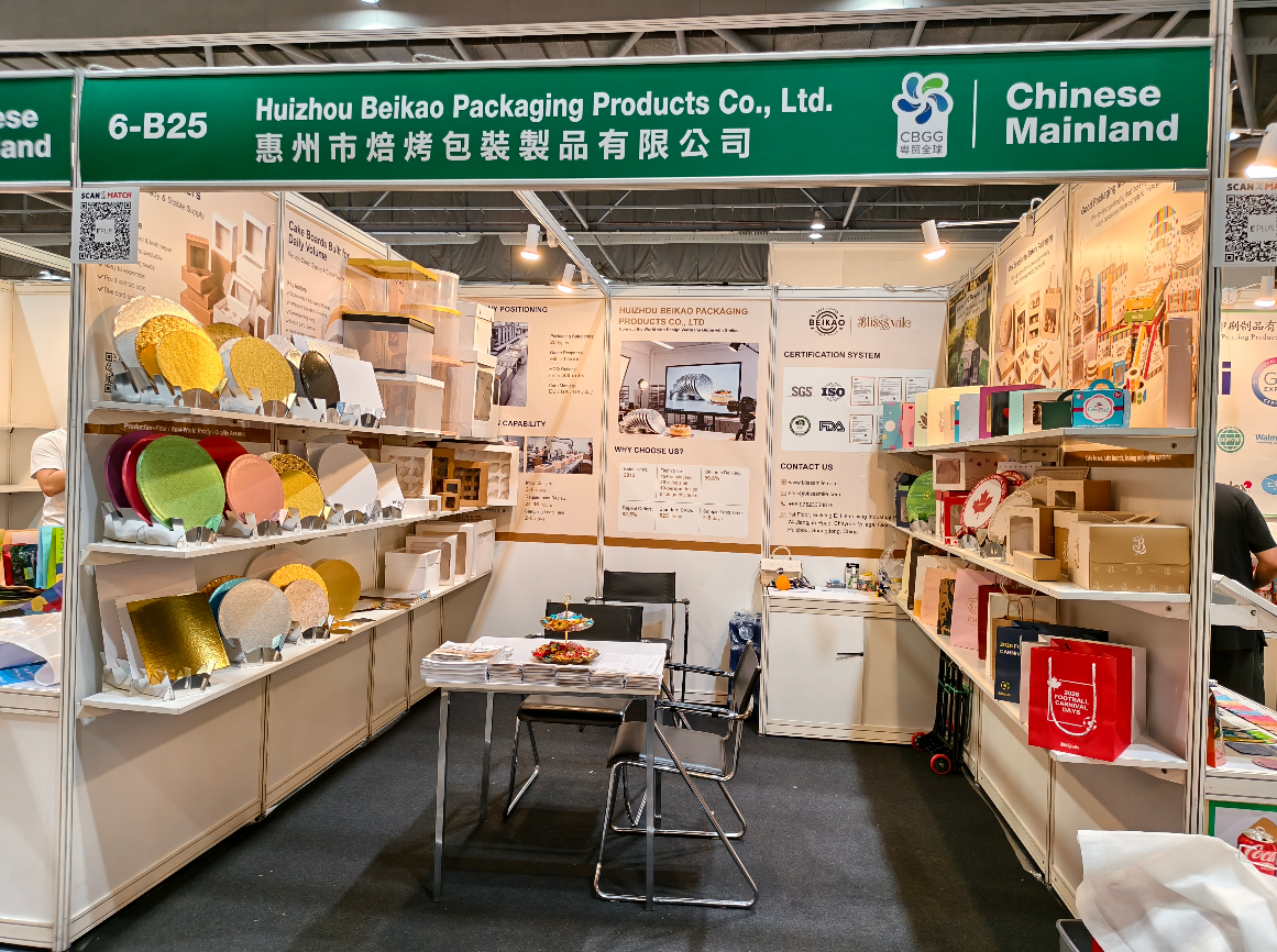 Discover BlissSmile’s bakery packaging showcased at the April Hong Kong exhibition, designed for seamless private-label integration