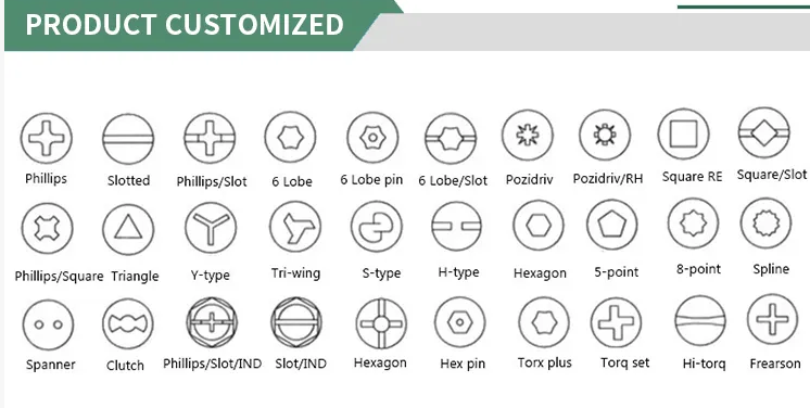 Superior Torque Transmission with Hexagon SocketSealing ScrewsDesign