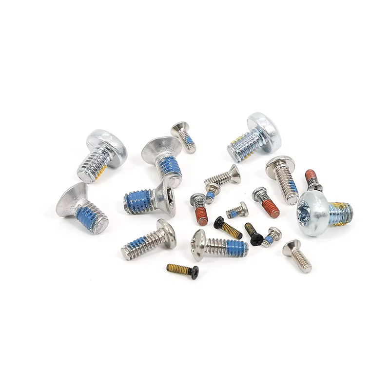  torx nylon patch screw loctite quality self locking blue nylok patch screw-12