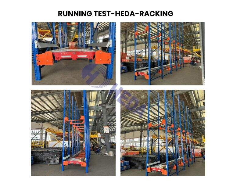 Test in Movimento per Sistema di Scaffalature Shuttle