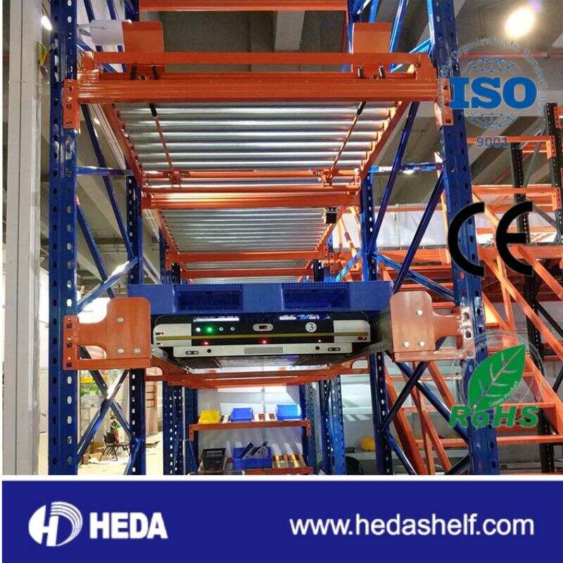 Radio shuttle racking systeem