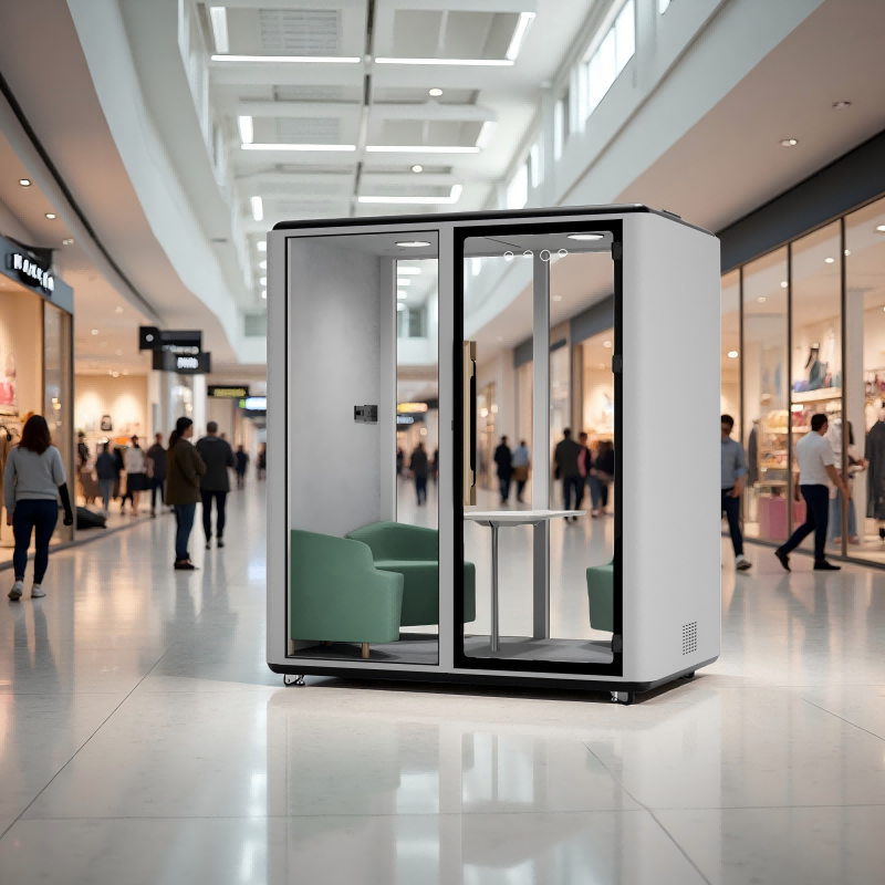 Modern easy-to-install mobile phone booths, soundproof private meeting pods