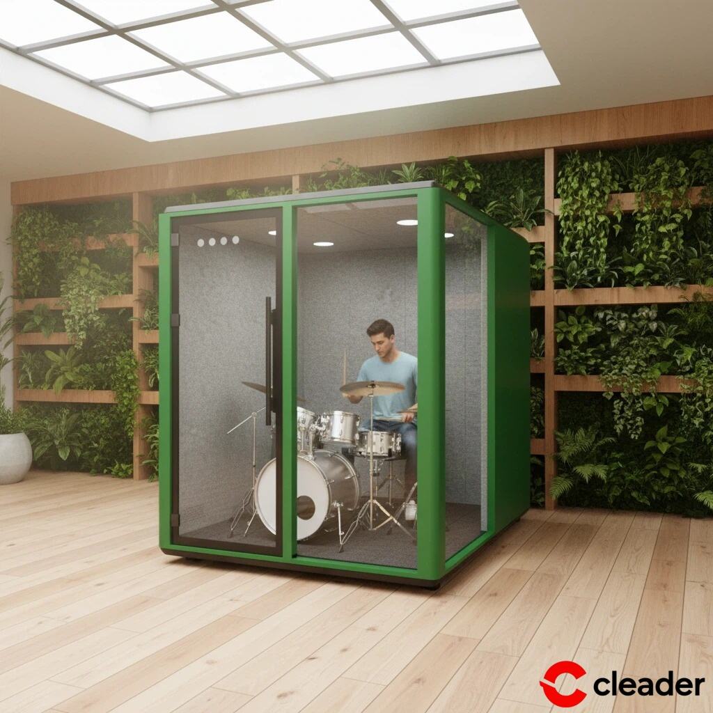 كيف تحسّن الغرف العازلة للصوت الخاصة بالطبلة جودة إنتاجك الموسيقي؟