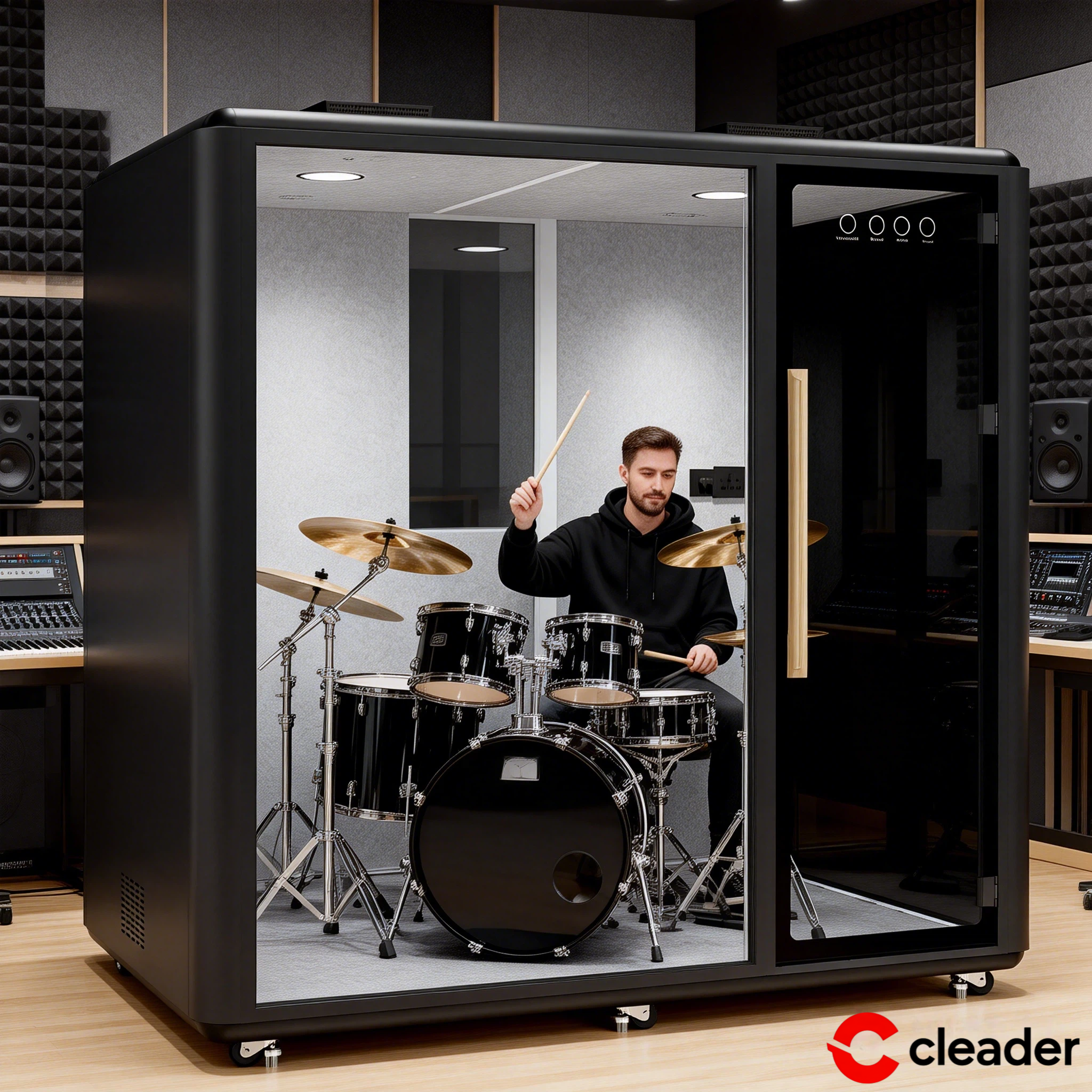 What Are the Benefits of Using a Soundproof Drum Booth?