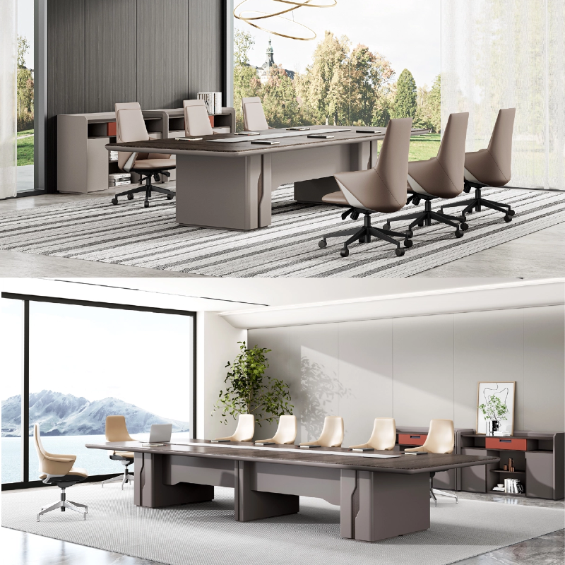 Modern Office Furniture Desk Set Conference Room Desk Boardroom Table