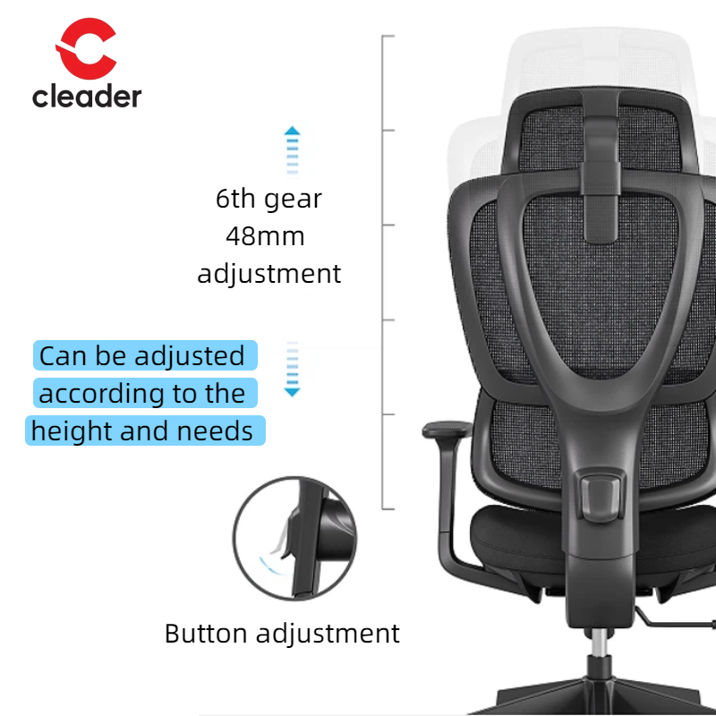 China Ergonomic Comfortable Computer Office Chair with Lumbar Support