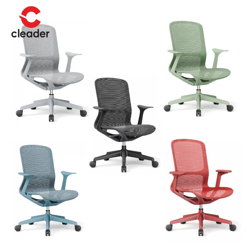 Modern Mesh Comfortable Ergonomic Chair with Full Mesh Cushion Five-star Legs