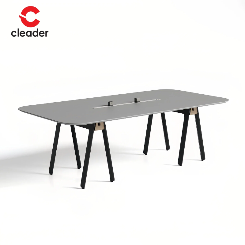 Modern Office Furniture Conference Table Wood Panel for Meetings Conferences