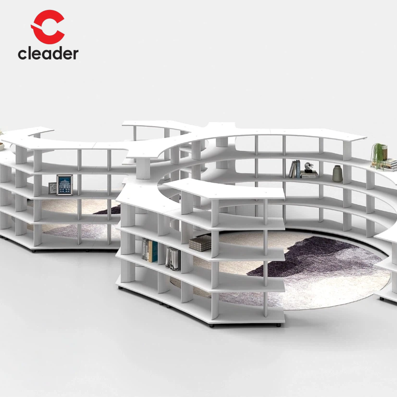 Wooden Lockable Aluminum Filing Cabinets Melamine Particle Board for Office