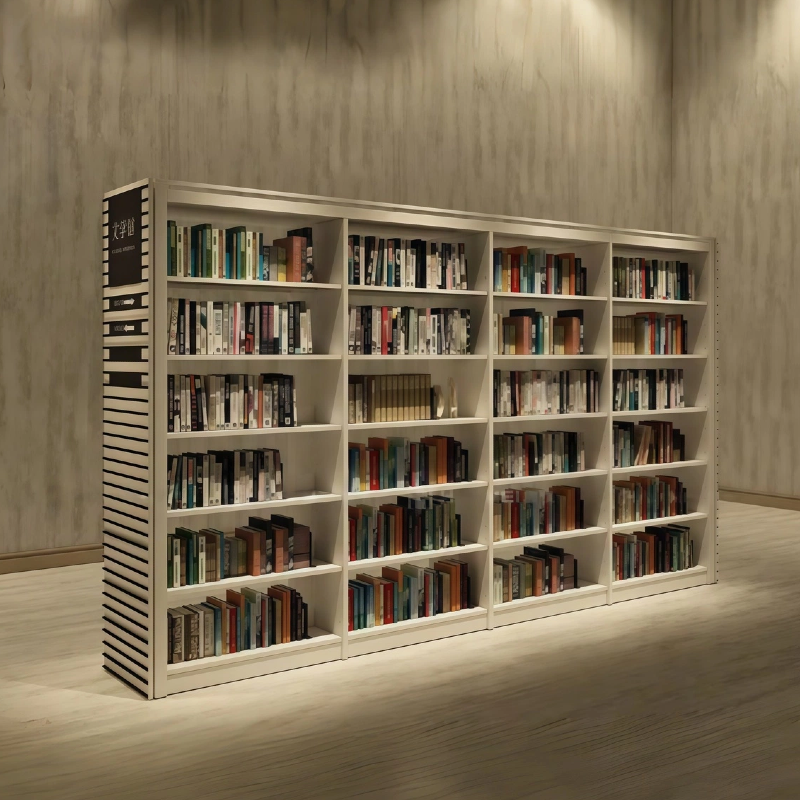 Quality School Furniture Library Equipment Steel Metal/Wooden   Bookshelf