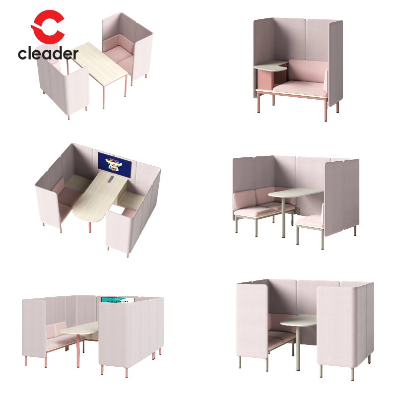 Luxury Sectional Sofa Office Commercial furniture fabric modern Office sofa