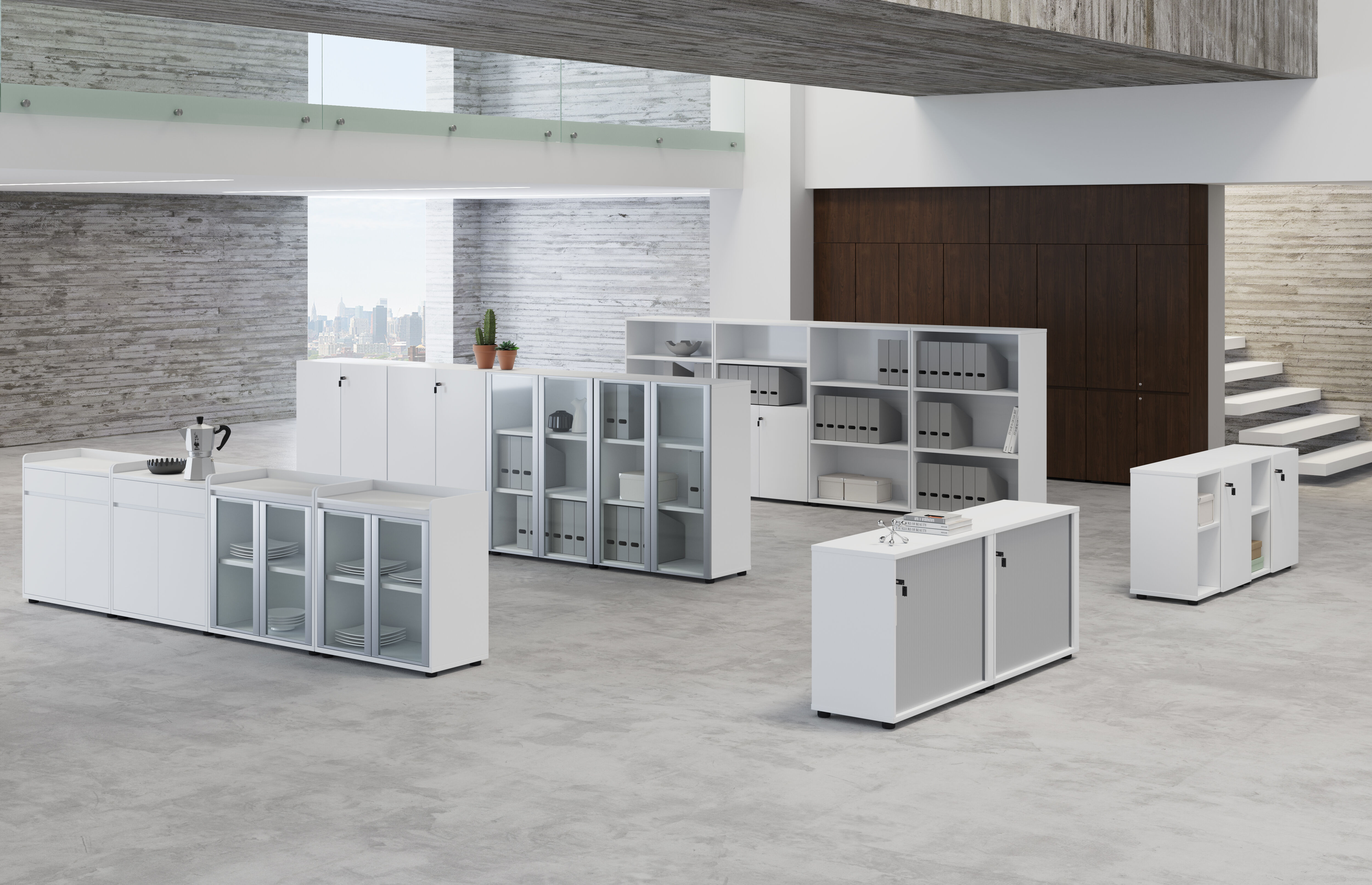 Wooden Lockable Aluminum Filing Cabinets Melamine Particle Board for Office-内容插图-1 (2).jpg