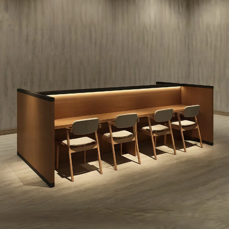 Library Book Study Immersive Self-study Reading Table Student Wooden