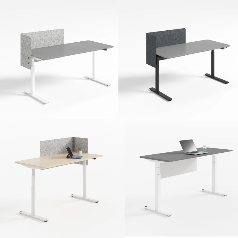 Modern Office Desk Height Adjustable Table Electric Sit Stand Desk