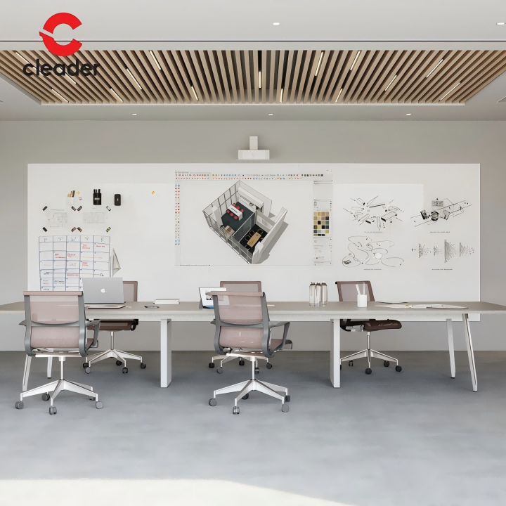 Easy Wall Mounted  or Moveable Erasable Magnetic Whiteboard for Office Use-6（场景图）.png