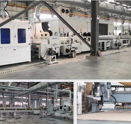 Automatic plate production line