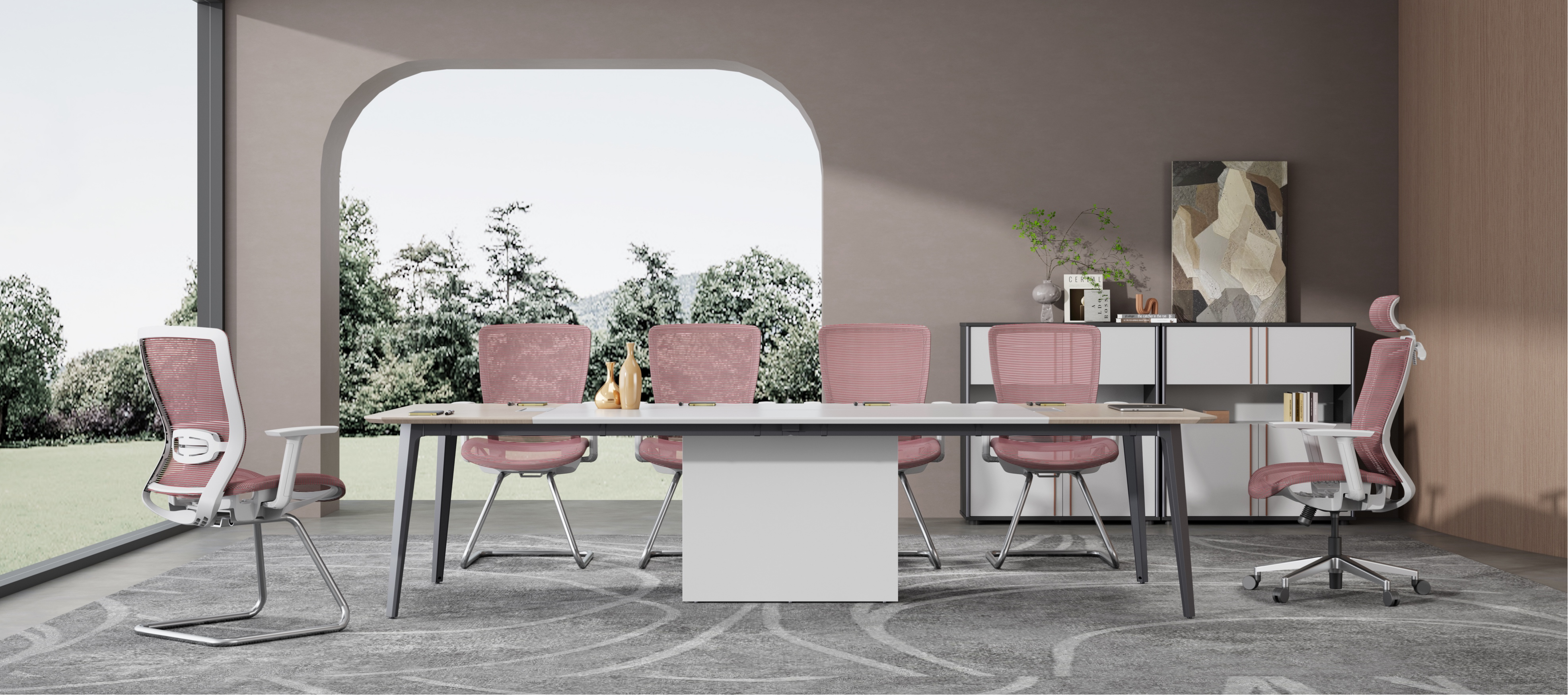 Office Furniture 20 Person Executive Conference Table Commercial Furniture-内容插图 (2).png