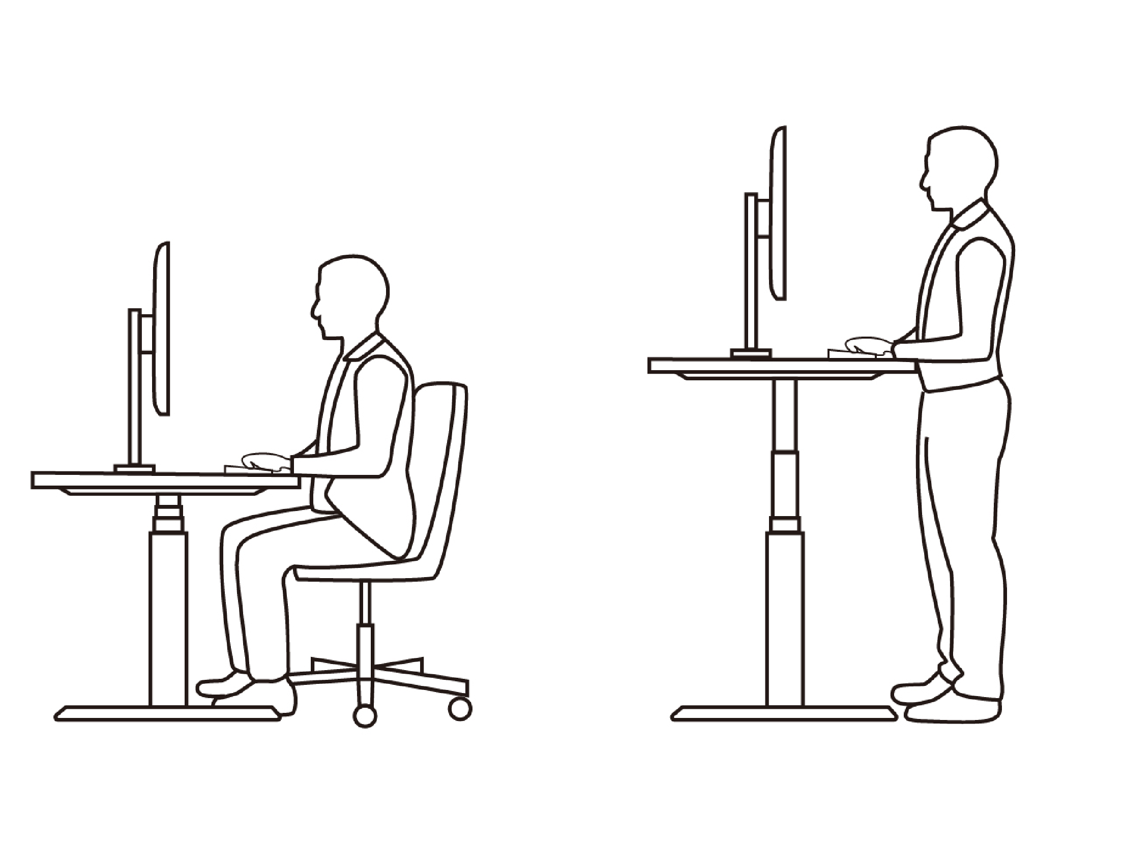 Standing Desk vs Sitting Desk: Which Is Better for Office Productivity?