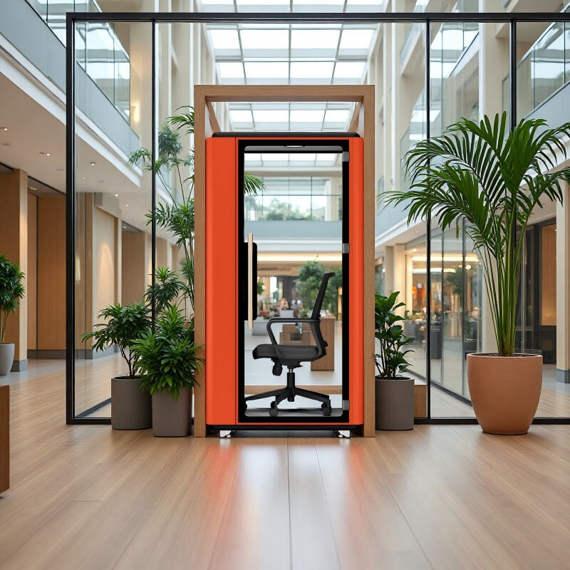 Sound Proof Office Phone Booth Acoustic Office Vocal Recording Pod