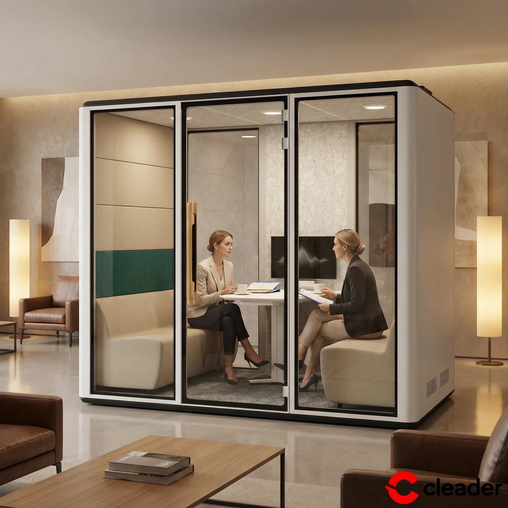 Où pouvez-vous installer des cabines de réunion pour bureaux afin d’obtenir un impact maximal ?