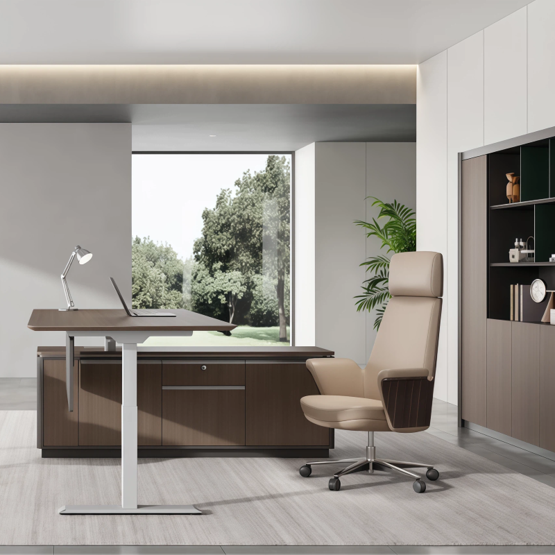 New Luxury Chinese-Style Executive Desk Simple High-end President's Desk