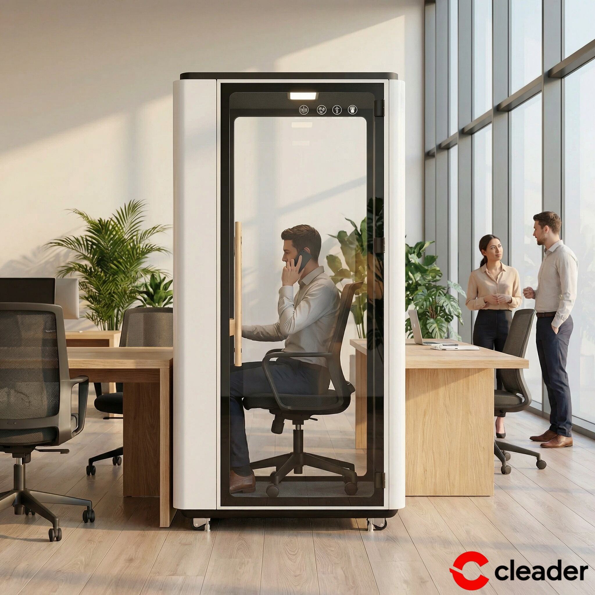 How Office Call Booths Solve Common Workspace Noise Issues?