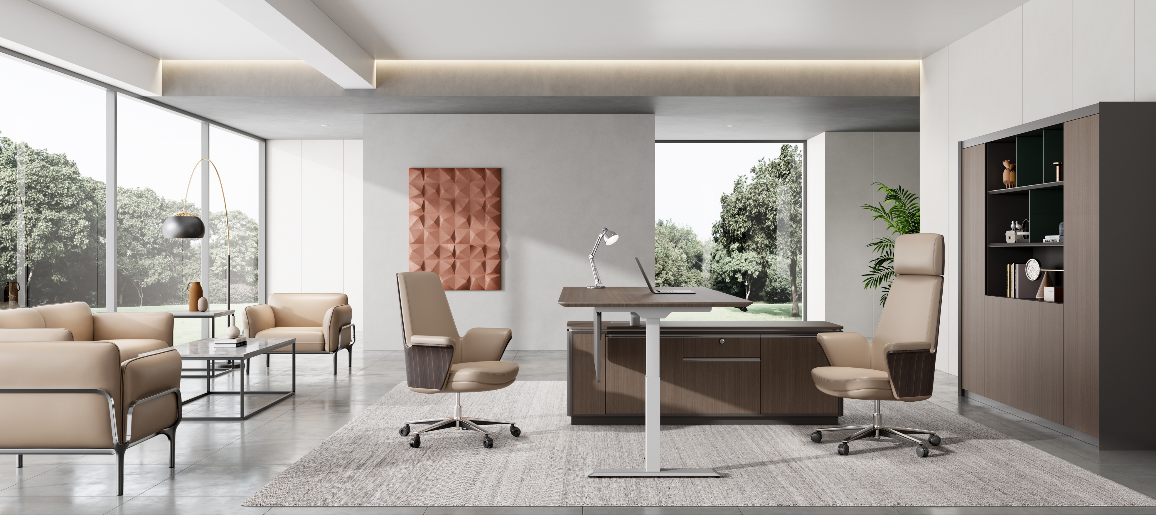 New Luxury Chinese-Style Executive Desk Simple High-end President's Desk-内容插图 (1).png