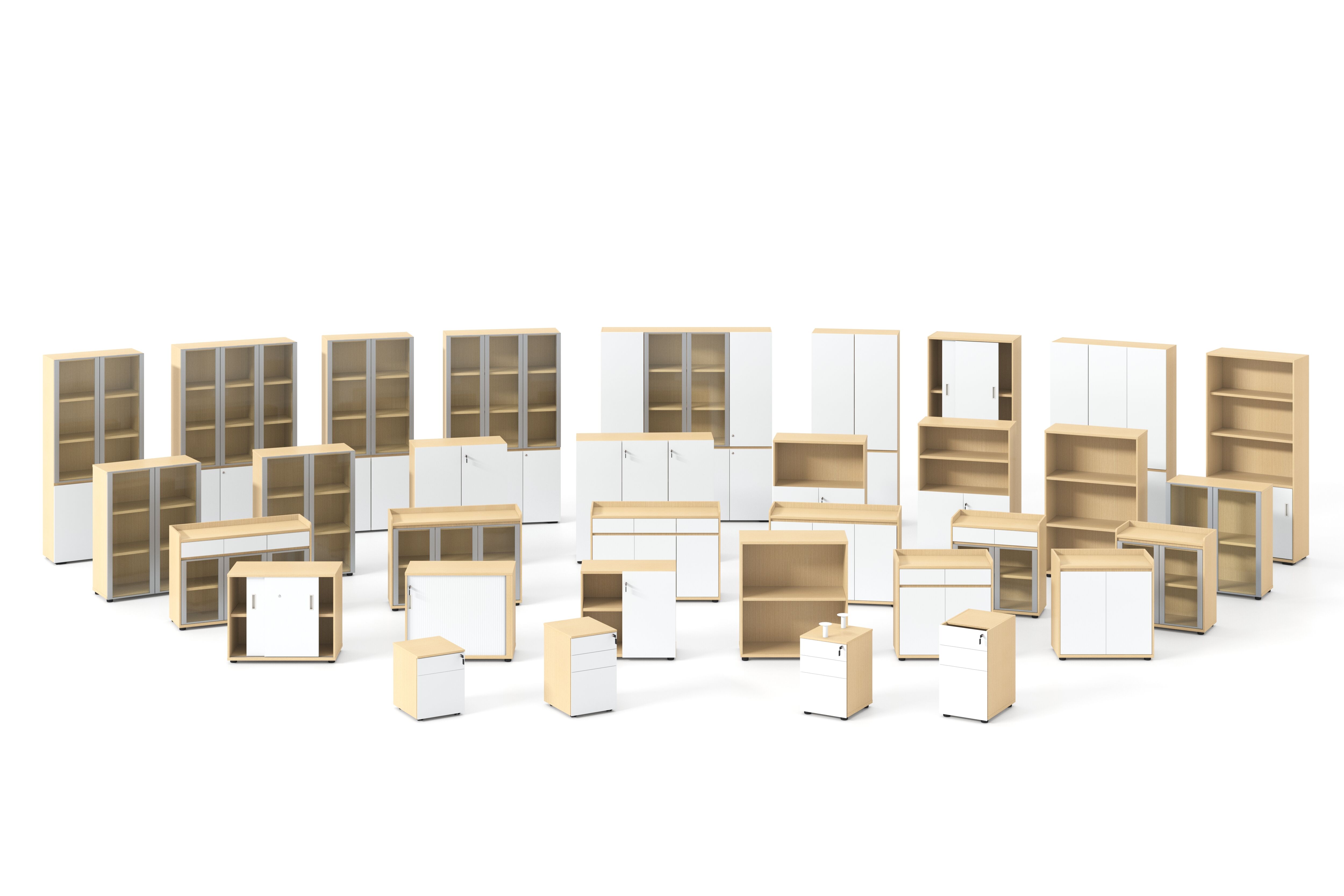 Wooden Vertical Filing Cabinet Office Storage Furniture-Home Office -内容插图1 (1).jpg