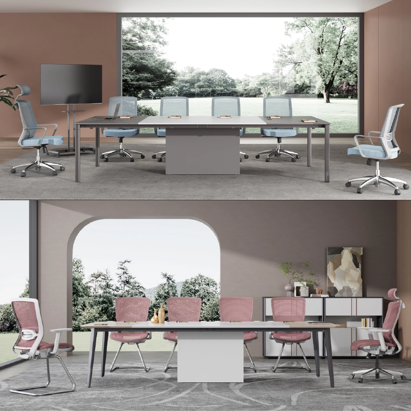 Modern Office Furniture Desk Set Conference Room Desk Boardroom Table