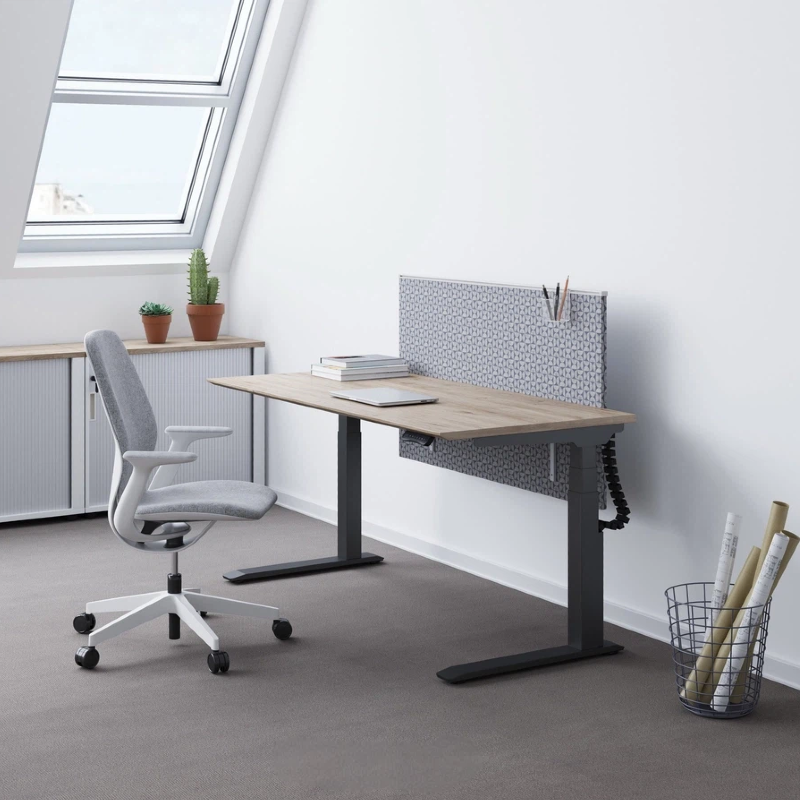 Modern Office Desk Height Adjustable Table Electric Sit Stand Desk