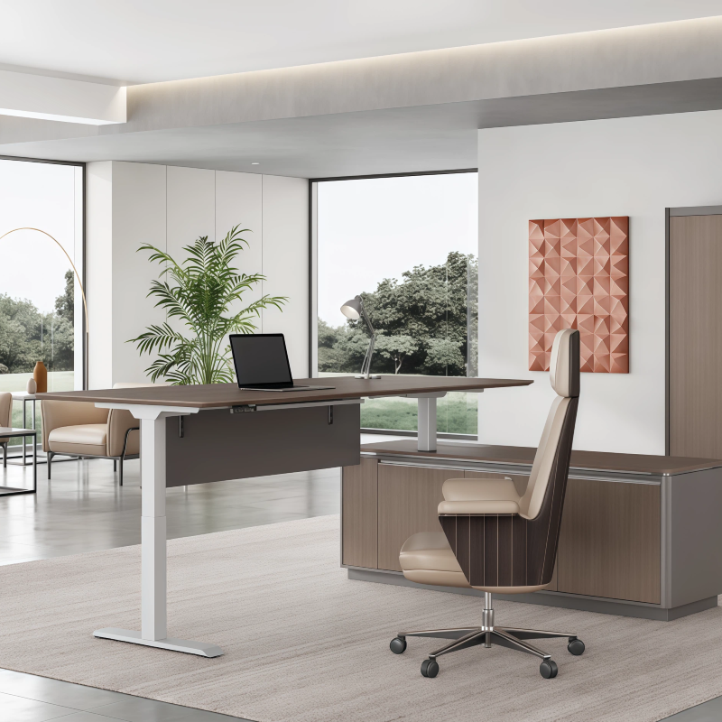 New Luxury Chinese-Style Executive Desk Simple High-end President's Desk