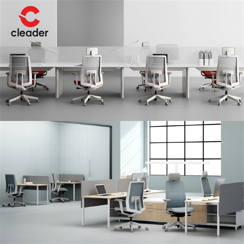 Ergonomic Design Lumbar Support Ergonomic Swivel Mesh Office Chairs Furniture