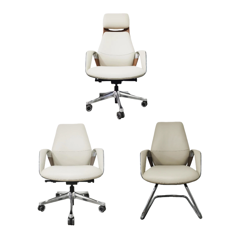 Leisure Ergonomic Office Chair Executive Boss Manager Chairs Genuine Leather