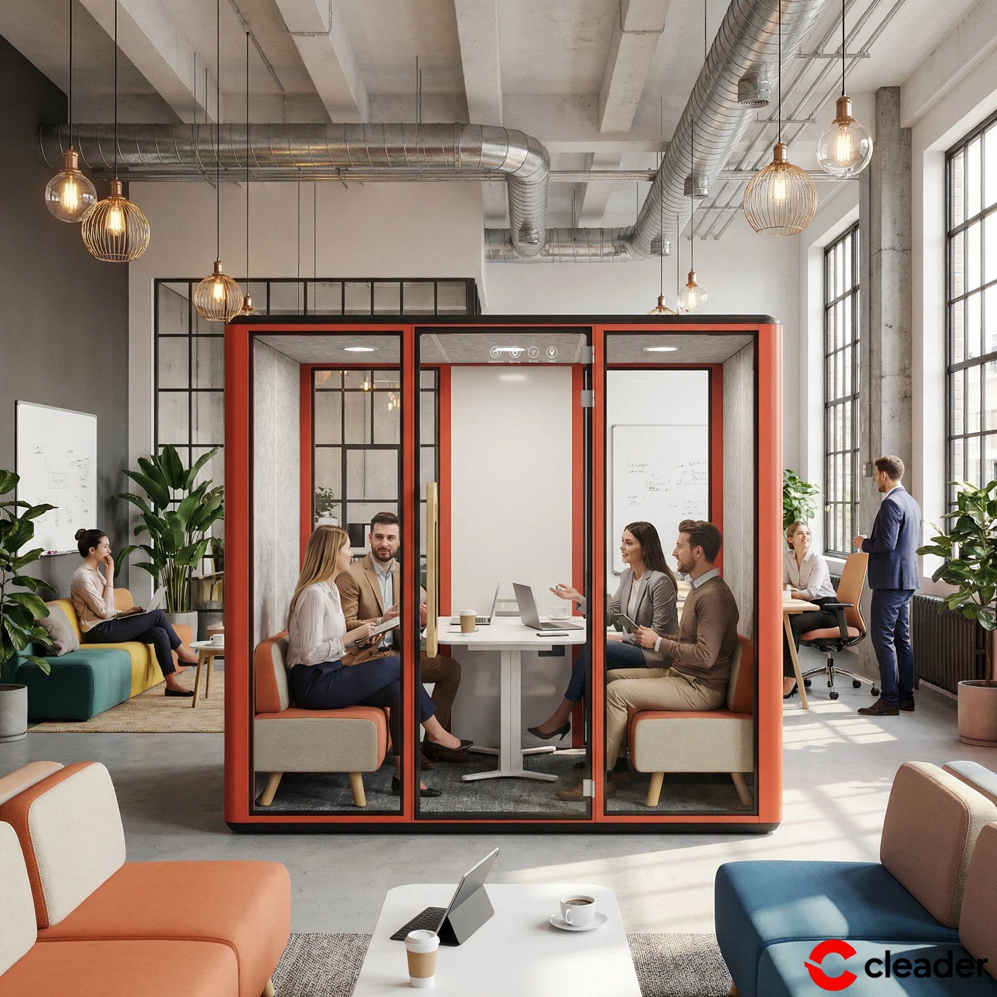 How Meeting Pods Enhance Productivity and Reduce Distractions?