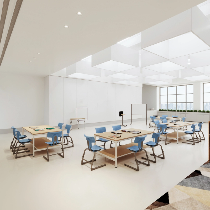 Library Book Study Immersive Self-study Reading Table Student Wooden