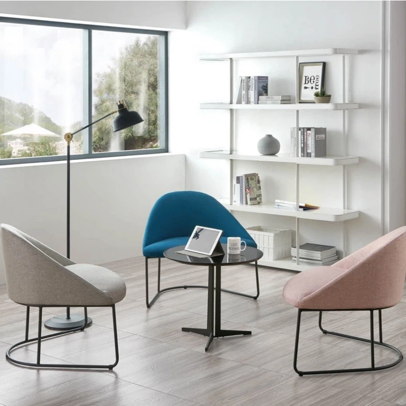 Modern Style Simple Reception Table and Chair Combination for or Negotiation