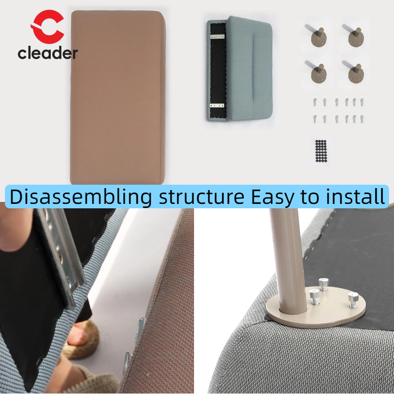 Luxury Sectional Sofa Office Commercial furniture fabric modern Office sofa