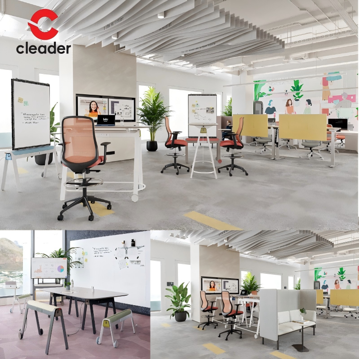 Portable Erasable Magnetic Whiteboard Blackboard Stand Combination Writing Board-6（场景图）.png