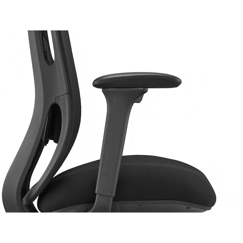 Modern Lumbar Design Swivel Mesh Office Chair with Adjustable Armrest