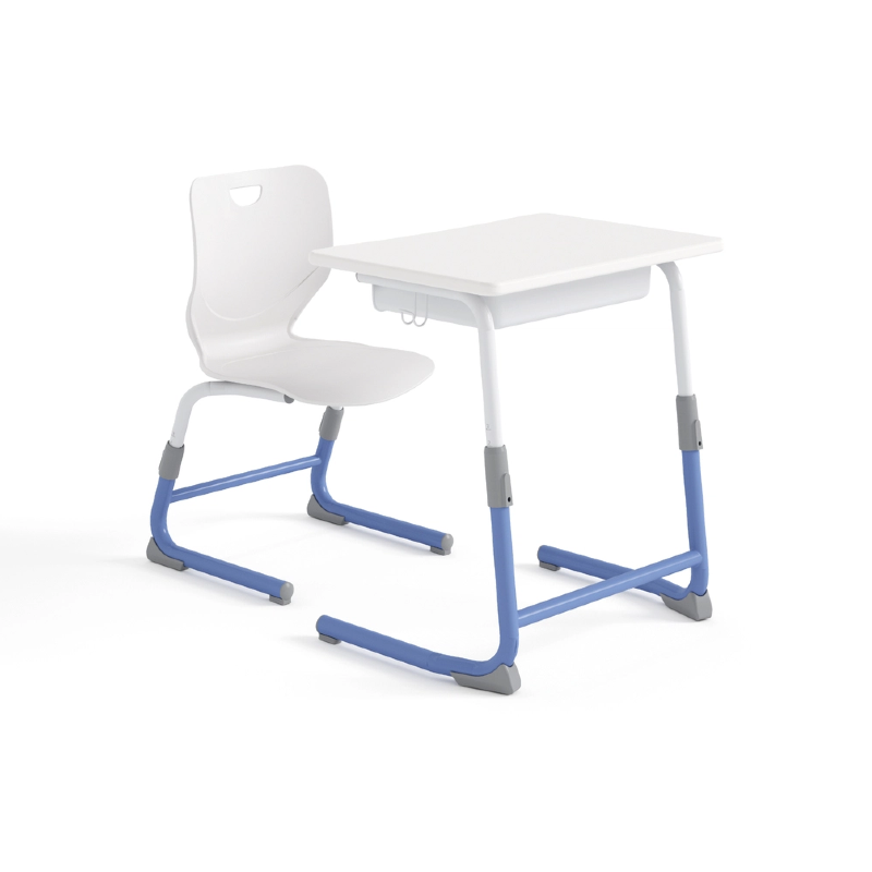 School Furniture Desks and Chairs Student Height Adjustable Table and Chair Set
