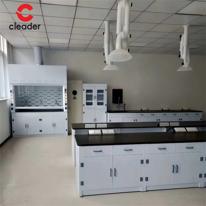 Science Lab Table Chemical Resistant Work Bench Laboratory Furniture ...