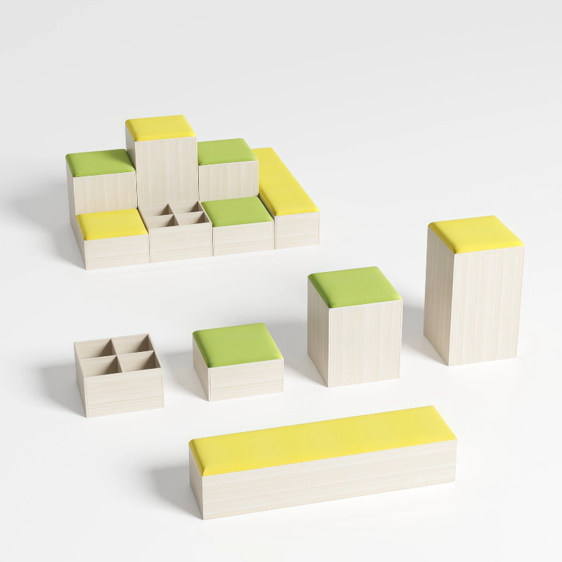 Interactive Modular Circular School Library Student Rest Area Leisure Sofa 