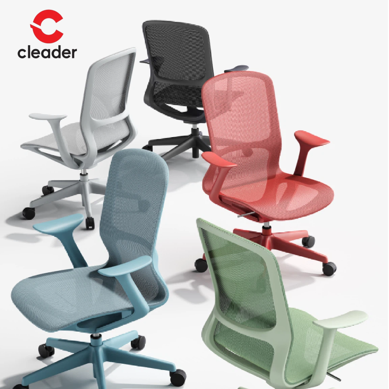 Modern Mesh Comfortable Ergonomic Chair with Full Mesh Cushion Five-star Legs
