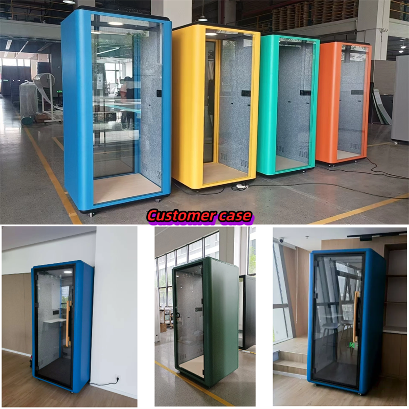 Modular Learning Cabin Professional Soundproof Video Conferencing Cabin