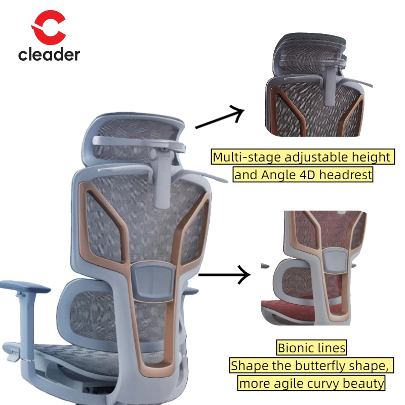 Modern Home & Office Ergonomic Revolving Chair Comfortable Mesh Design