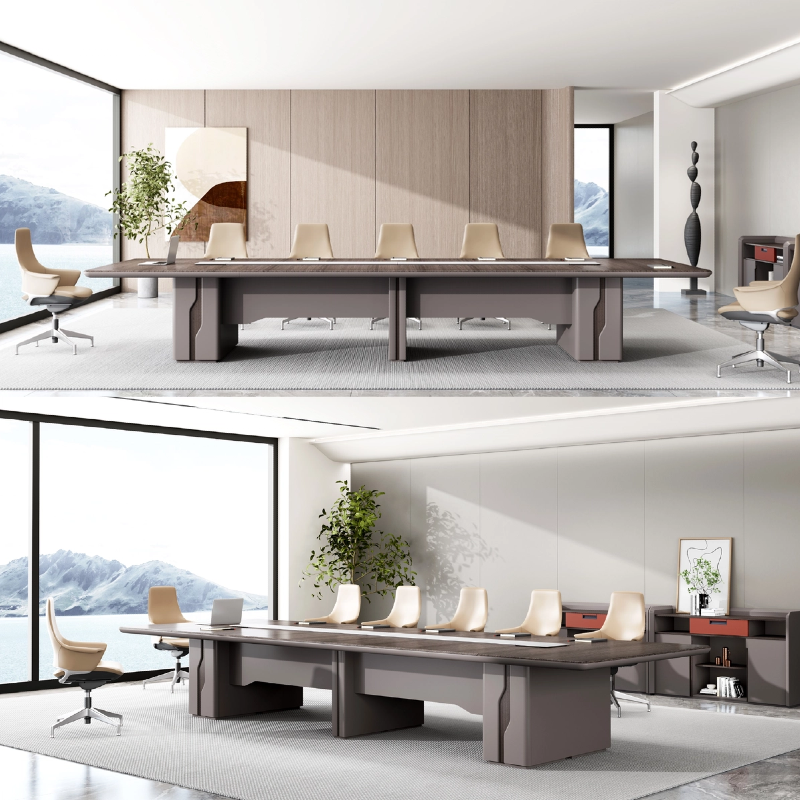 Modern Office Furniture Desk Set Conference Room Desk Boardroom Table
