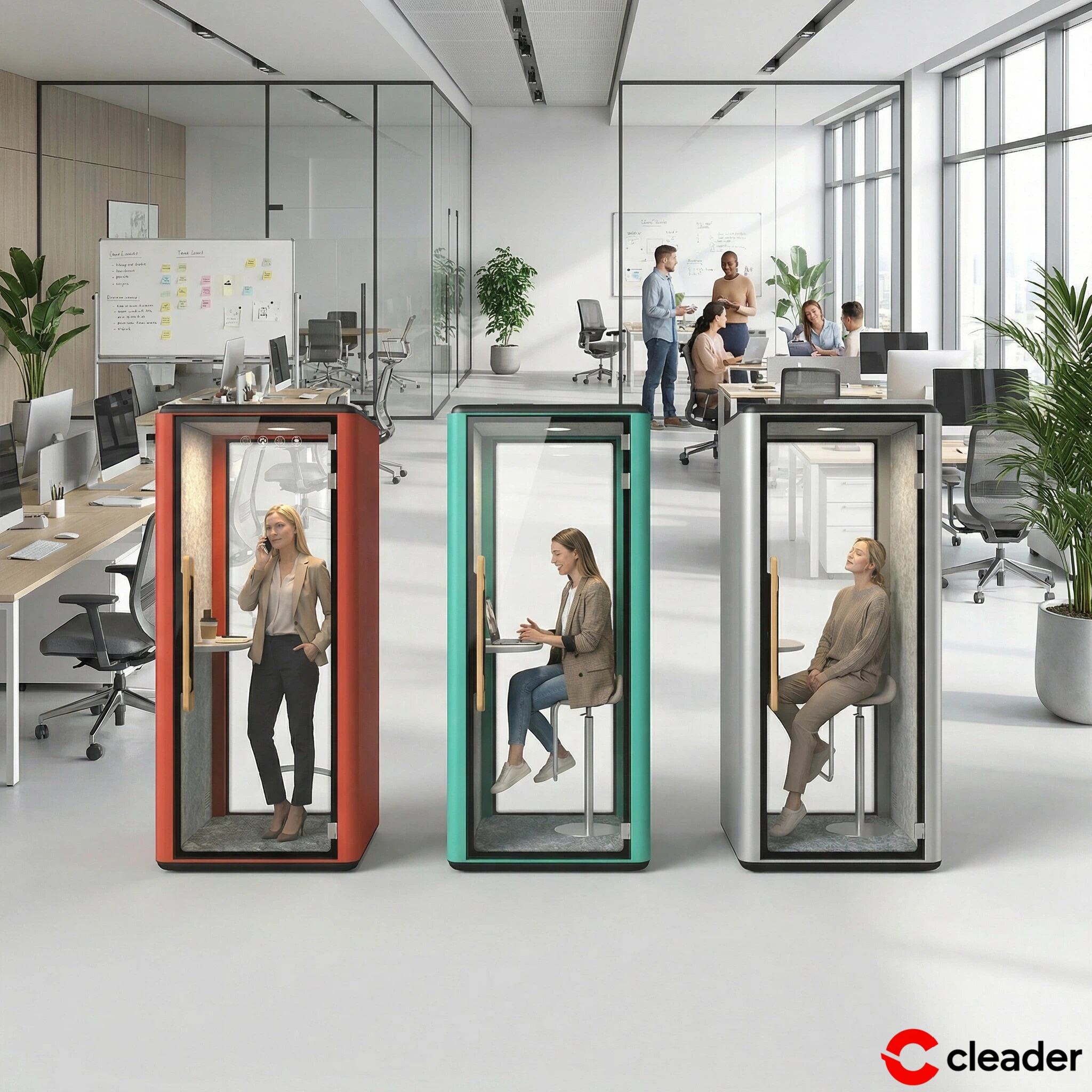 How to Maximize Productivity with Acoustic Phone Booths in Your Office?
