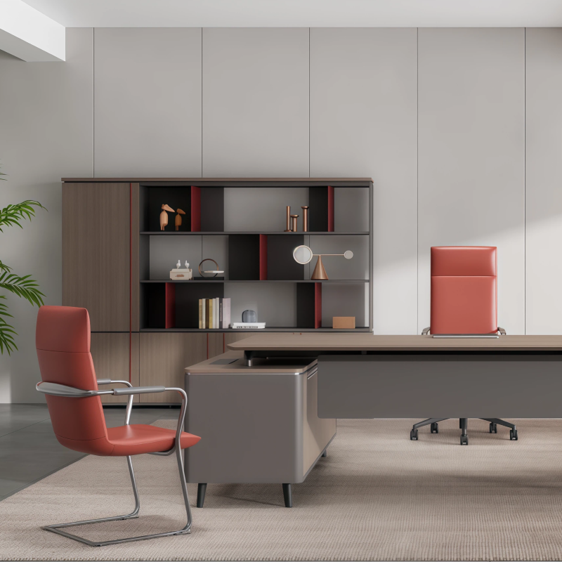 New Luxury Chinese-Style Executive Desk Simple High-end President's Desk