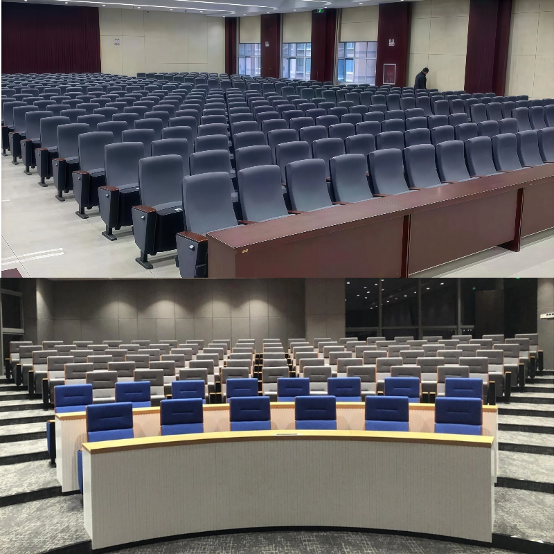 Lecture Hall Seating with Tablet Auditorium Chair Conference Room Chair